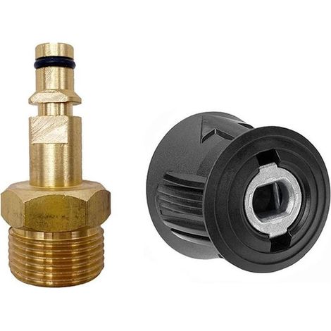 Adaptateur pour nettoyeur haute pression adaptateur à connexion rapide M22 14 mm pour Karcher K2 K7 adaptateur à dégagement rapide (1/5)
