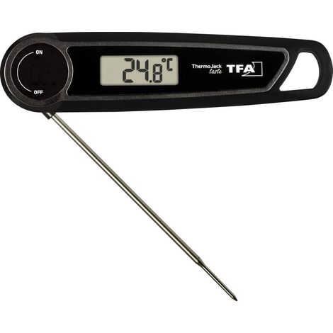 TFA Dostmann THERMO JACK TASTE Termometro per barbecue Nero (1/5)
