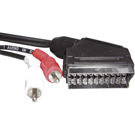 CORDON PERITEL MALE/2 X RCA MALE STEREO POUR TV AUDIO TELEPHONIE THOMSON - 1979657 (1/2)