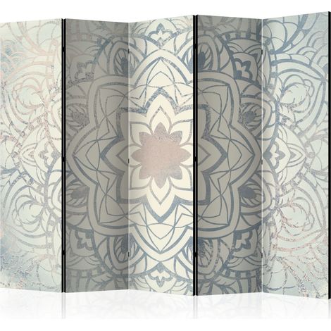 Paravento - Paravento: Mandala d'inverno II - 225x172 (1/4)