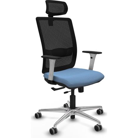 Piqueras y Crespo Silla Haches Azul Cielo Confort Oficina