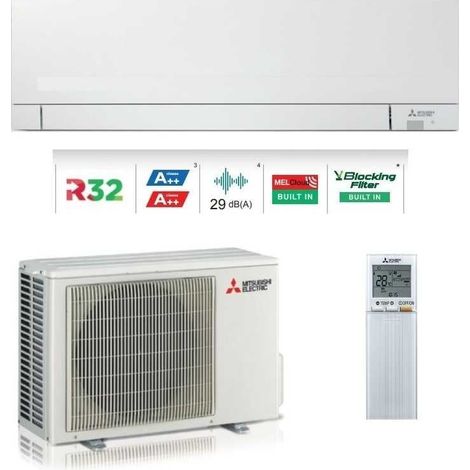 Mitsubishi AY 12.000 BTU Inverter-Single-Split-Klimaanlagen-Set mit WLAN (1/3)