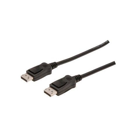 Digitus Cavo DisplayPort Maschio DisplayPort a 20 pin Maschio Nero DisplayPort a 20 pin 2 m (1/5)