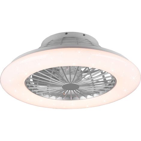 PLAFONIERA CON VENTILATORE RGB ANTIGUA 50 CM- 1,0 pz