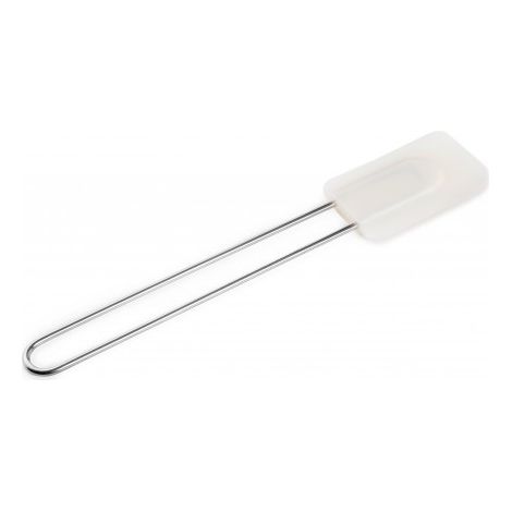 Ibili espátula de masa silicona blanca 36 cm inox