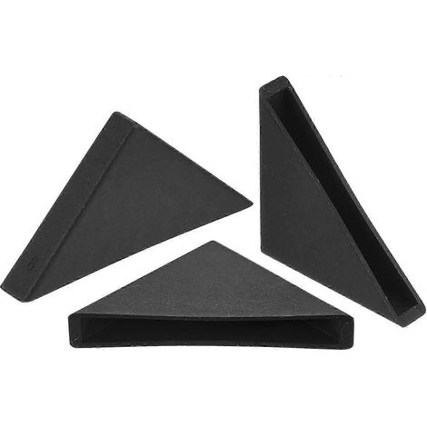 50 protections d'angle en plastique 6 x 50 mm, forme à angle droit, pour verre (1/5)