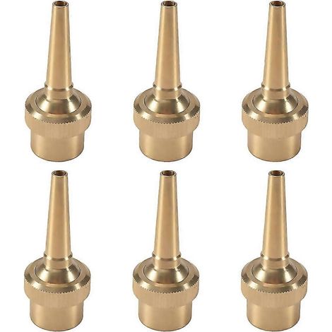 For 6 Pcs Fountain Nozzle Head G12 Dn15 Adjustable Direction Jet Water Spray Sprinkler Head For