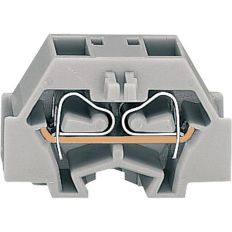 Borne d'extrémité WAGO 260-331 8 mm ressort de traction Affectation: L gris 1 pc(s)