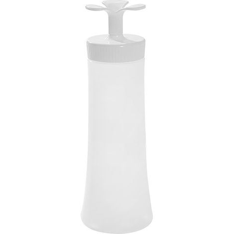 Bouteille à Sauce Distributeur Inversible Plastique Étanche Contrôle Précis pour Cuisine (1/4)