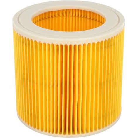 Filtro para aspiradoras Karcher A2004, A2054 y A2204 WD3. Fácil instalación, no requiere herramientas (1 unidad).