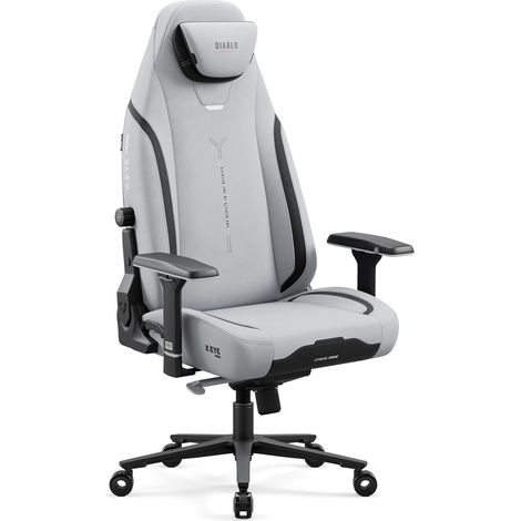 Gaming Stuhl Diablo X.Eye Prime Grau, Normal Size, Nightwolf Moon