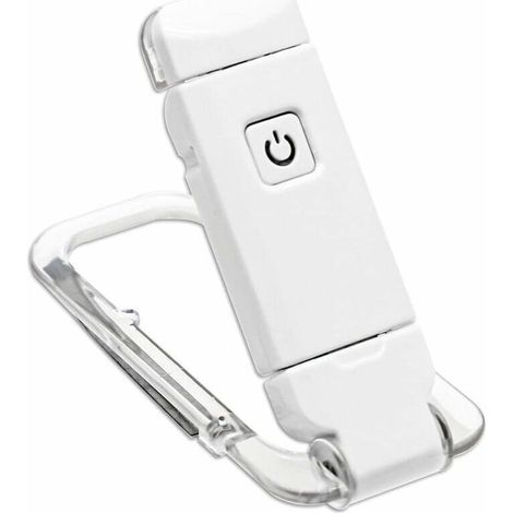 Lampe de Lecture,Liseuse Lampe Clip USB Rechargeable,Clip Flexible et Portable Lumière douce pour les yeux Compacte et Durable,Parfaite pour lire au lit (1/5)