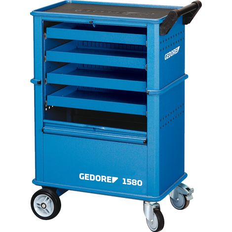 GEDORE 1580 Werkzeugwagen mit 4 Schubladen (1/5)