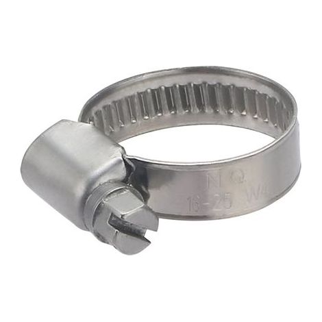 Collier de serrage inox largeur 9 mm AROZ Ø16 à 25 mm x2 colliers