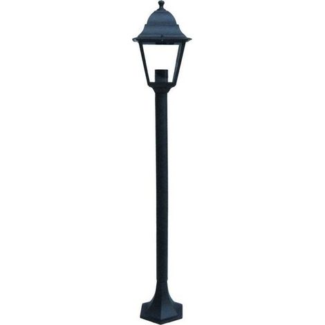 Blinky Filicudi Lanterna da Esterno su Palo 1 Luce E27 60W IP44 Alluminio 110 cm colore Nero (1/3)