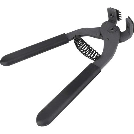 Perforatrice portatile silenziosa in acciaio al carbonio da 17 cm, 4 mm (4 denti), strumento per forare la pelle -Crezuo