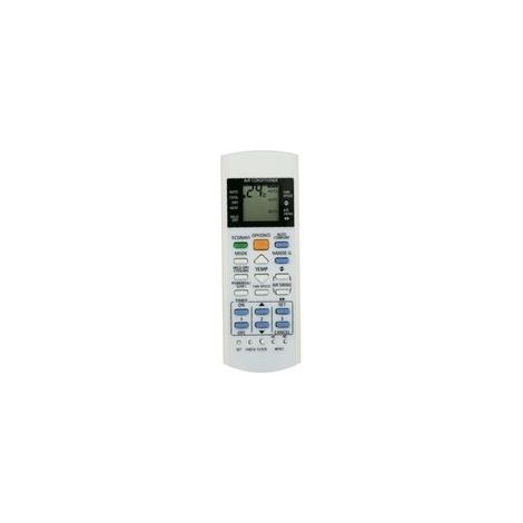 Sollbry – Télécommande de climatiseur Panasonic A75C3300 – ABS résistant – Portée jusqu'à 10 m – Alimentation 2 piles AAA – Remplacement pour modèles 3208 3706 3708 3883 3935