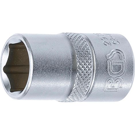 Inserto chiave a bussola BGS esagonale, attacco quadro interno 12,5 mm (1/2") SW 15 mm - 2915 (1/3)