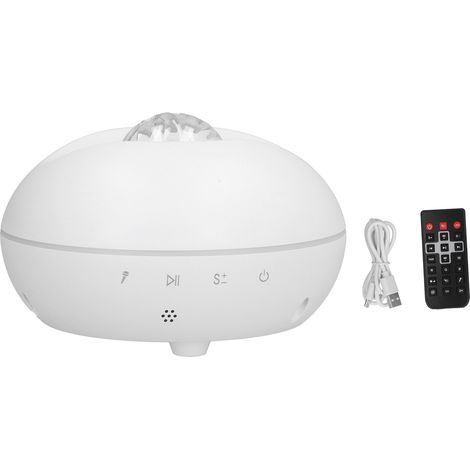 Lampe projecteur d'étoiles LED RGB USB pour intérieur, veilleuse de chambre, scène, bar, KTV, fête d'anniversaire, blanc (1/5)