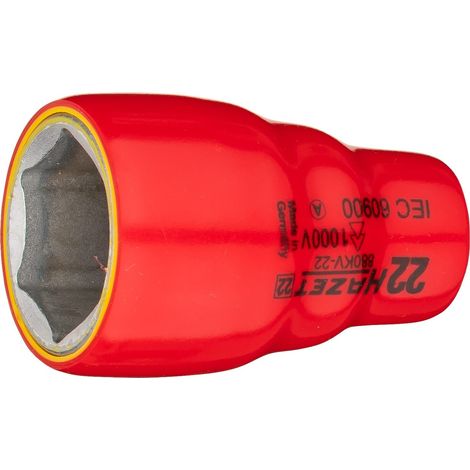 Hazet 880KV-22 Steckschlüssel-Einsatz 3/8" VDE 22m m (1/5)
