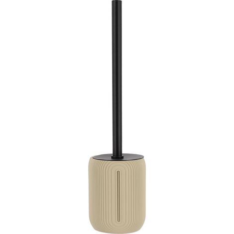 Brosse wc en polyresine forme geometrique - grege - Tendance