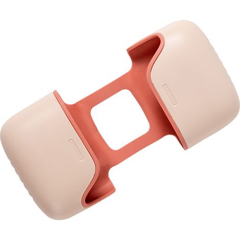 Support Éponge Évier - Organiseur Double Bac En Plastique Avec Drainage - Accessoire Rangement Cuisine Pour Robinet (1/5)
