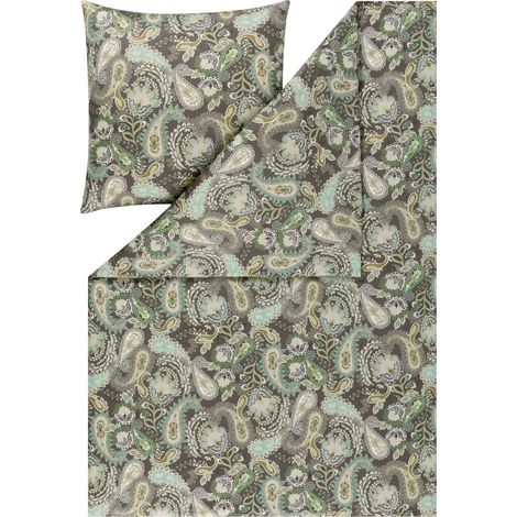 Juego de ropa de cama Estella 6392/540 Elisabeth Mako Interlock Jersey, 160x200cm, 3 piezas (1/2)