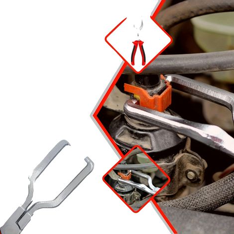 Pince à collier de serrage, design ergonomique, compatibilité universelle, A (1/2)