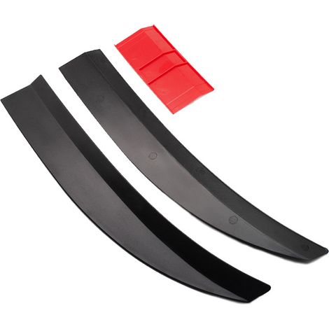 Automodifikation ABS Universal Heckflügel Aufklebbarer No-Punch Windstabilisator Dreistufig Verstellbar Scrambler Aileron arrière