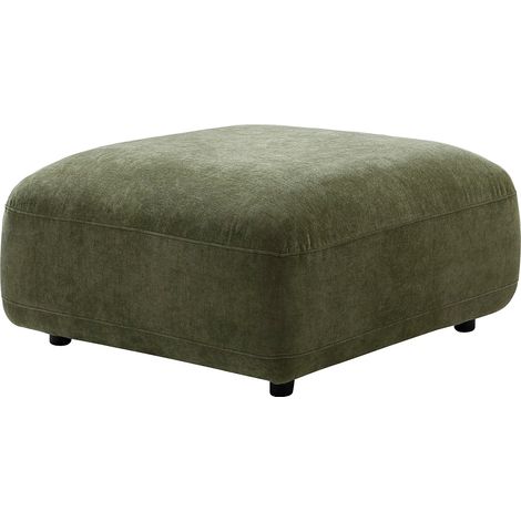 Pouf in tessuto verde TINDRALO (1/4)