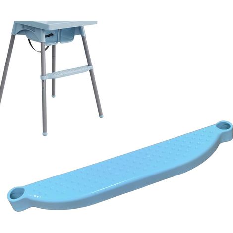 Poggiapiedi universale per seggiolone, poggiapiedi regolabile per seggiolone per bambini, poggiapiedi per sedia da pranzo - blu (1/5)