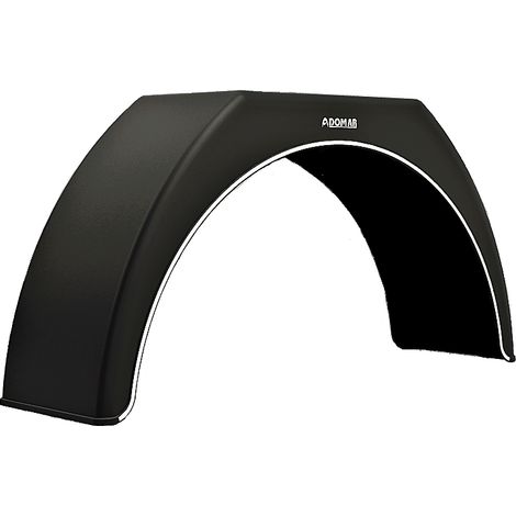 Guardabarros trasero plano para rueda trasera simple 260x840x1480 domar - D3710-B DK3110 (1/5)