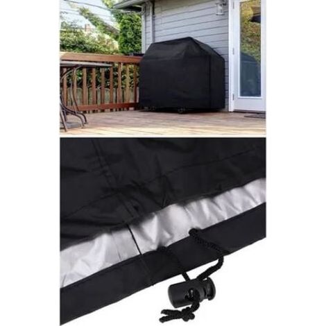 Couverture de gril de barbecue 100 66 80cm Protecteur anti-pluie imperméable à la poussière