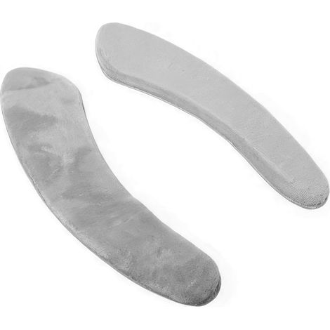 2 Comprimés de Housses de Siège de Toilette, Housse de Siège de Toilette Lavable, Coussin Chauffant pour Toilettes, Housse de Siège de Toilette pour Toutes Les Saisons - Gris (1/5)
