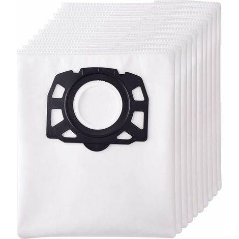 Paquete de 10 bolsas para aspiradoras Karcher WD4, WD5, WD6, MV4, MV5 y MV6. (1/5)