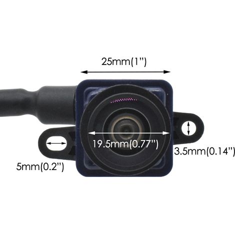 Car reversing camera compatible with Chrysler 2011-2014 models 56054058AH 56054058AG (1/4)