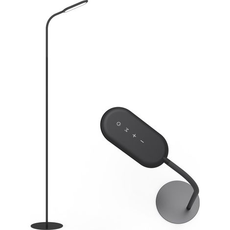 Lampadaire Orientable FISHTEC - Tactile - 3 Teintes (1/5)