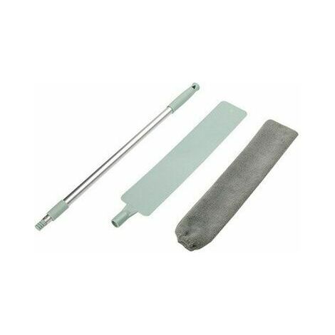 Serpillière magique en Microfibre, brosse de chevet pour la poussière, manche Long, nettoyage du fond du lit, balayage des poils en fourrure, vente en gros,1SET (1/5)