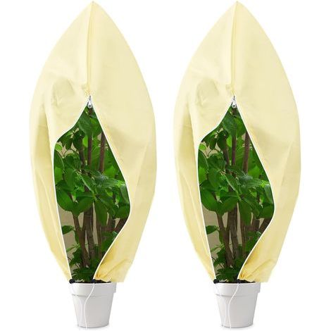 Hivernage Plante, 2 PCS Plantes Housse D'hivernage Housse de Protection, Sac de Protection pour Plantes, Housse de Protection pour Plantes, Housse d'hivernage pour Plantes en Pot(120 x 180cm) (1/5)