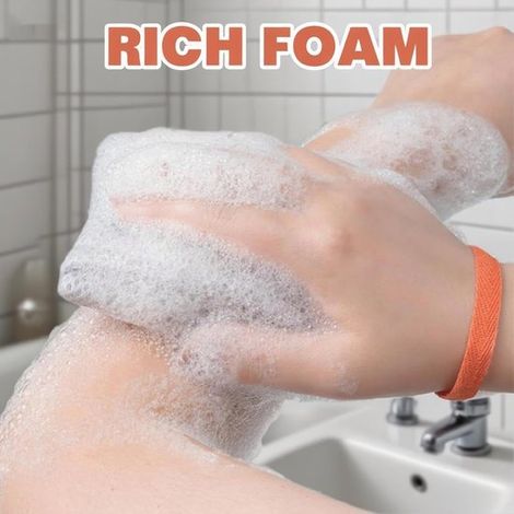 1 Stück – Seifenbeutel – Extra Schaum – Zum Aufhängen – Für Zuhause & Reisen – Für Shampoo-, Conditioner- und Duschseife (1/2)