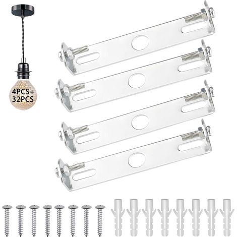 CCYKXA Pieces 90mm Ceiling Light Bracket for Home Office - Suspension Plate (1/5)
