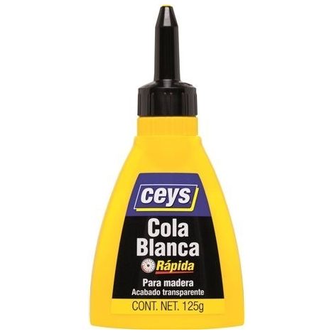 CEYS cola blanca rapida ceys biberon 125gr 501602 , 0UNIDADES (1/5)
