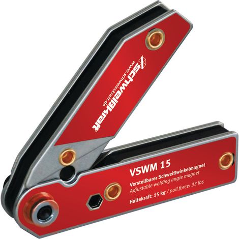 Schweißkraft verstellbarer Schweißwinkelmagnet VSWM 15 (Winkel 30°-270°) (1/4)