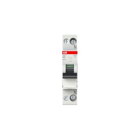 Disjoncteur SN201L 1P+N B40 4,5kA - ABB2CSS245101R0405