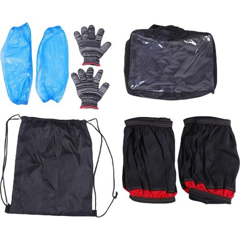 Housse de Pneu Antidérapante, Chaussettes de Neige, Traction D'hiver, Manchons de Pneu Résistants à L'usure avec, Manchons de Protection pour Voitures, SUV, Camions, Camping-car (1/5)
