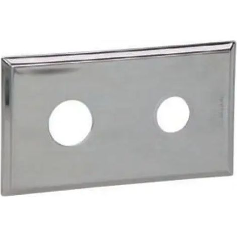 DALLMER Plaque de recouvrement pour 405/406, inox, 141514