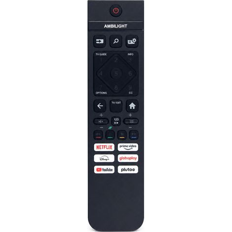 Télécommande TV Compatible avec Philips SRC-3216-12, Rétroéclairée, Boutons Raccourcis Streaming, Sans Configuration (1/5)