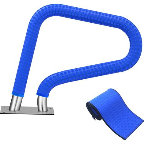 Gants de piscine à fermeture éclair, 180 cm, antidérapants, frais au toucher, résistants à la chaleur, bleus. (1/5)