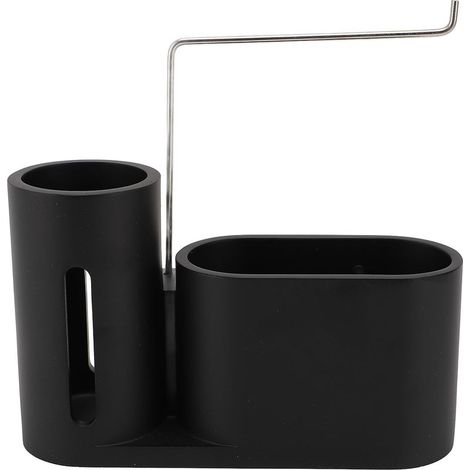 Ensemble de 3 distributeurs de liquide vaisselle, brosse à boule pour lave-vaisselle, égouttoir de rangement pour évier de cuisine et articles. (1/5)