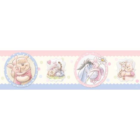 Frise de papier peint adhésive Winnie l'ourson - 14 x 500 cm de Disney (1/2)